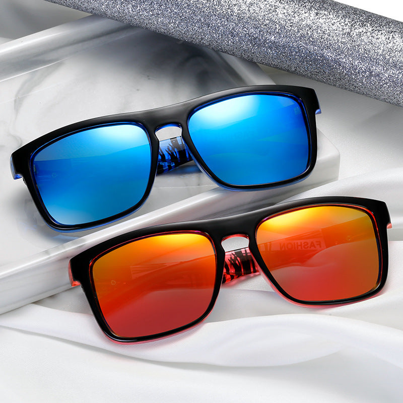 Gafas de sol rectangulares de PC impresas al por mayor